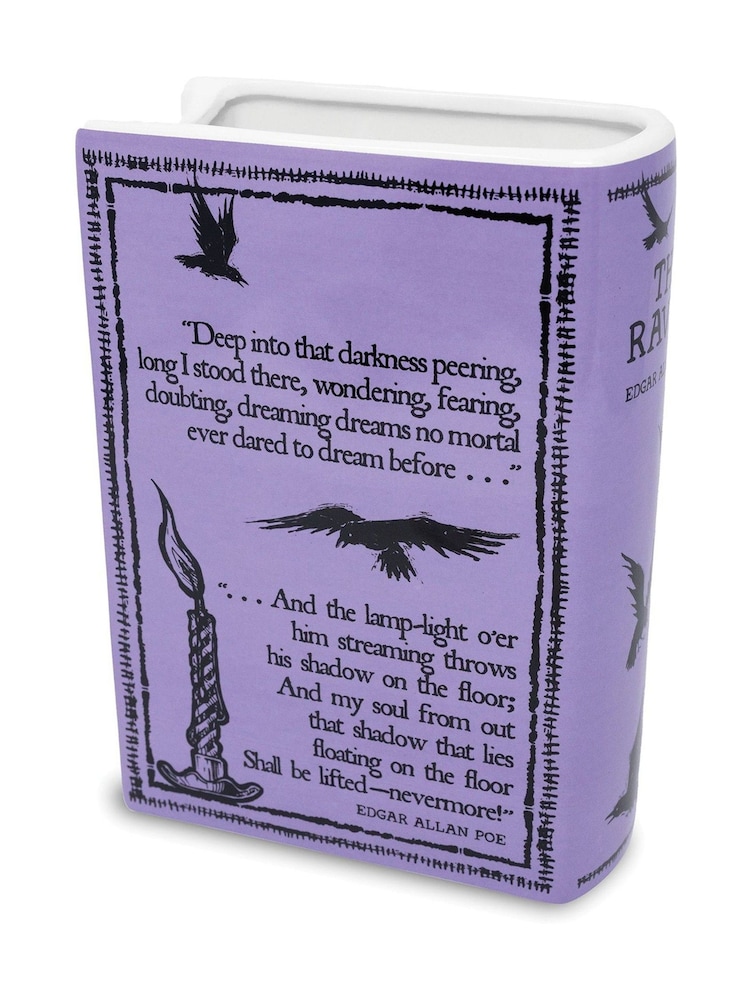 Steel Mill and Co. Multi The Raven Large Book Vase - Image 4 of 4 Steel Mill and Co. Multi The Raven Large Book Vase - Image 4 of 4