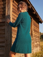 Roman Green Petite Knitted Dress - Image 3 of 4
