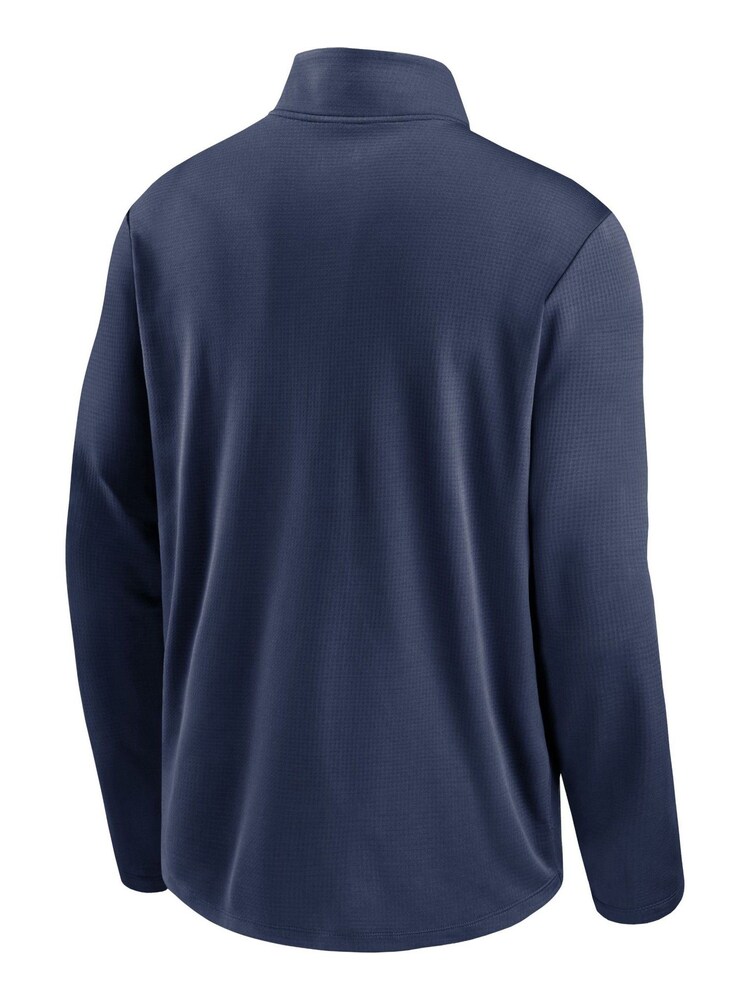 Nike Blue New York Yankees Team Agility Logo Pacer Half Zip Sweat Top - Image 3 of 3