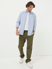 FatFace Green Modern Coastal Trousers - Image 3 of 5
