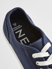 כחול כהה - נעלי בייסבול מבד קנבס - תמונה 9 מתוך 9