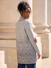 Roman Grey Shimmer Long Cardigan - Image 3 of 4