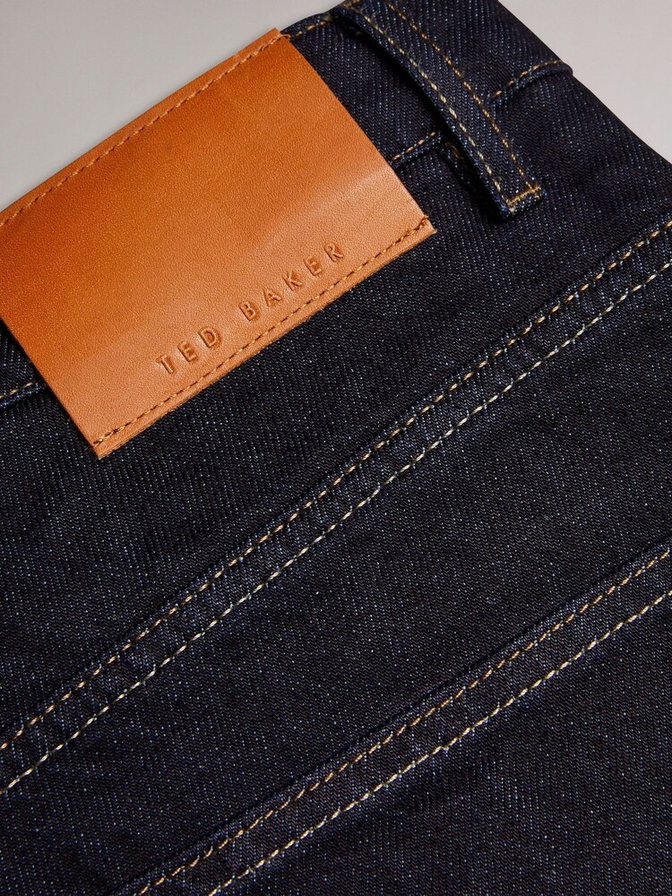 Ted Baker Blue Tapered Fit Stretch Jeans - Image 5 of 5