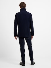 French Connection Navy Blue Funnel Jacket - Image 2 of 3