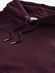 Purple Overhead Hoodie Jersey Cotton Rich Overhead Hoodie - Image 7 of 8