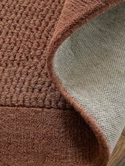 Rust Orange Border Rug - Image 4 of 6