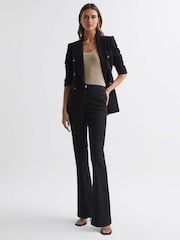Reiss Slater Laurel Paige High Rise Flared Jeans - Image 1 of 5