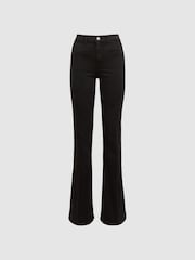 Reiss Slater Laurel Paige High Rise Flared Jeans - Image 2 of 5