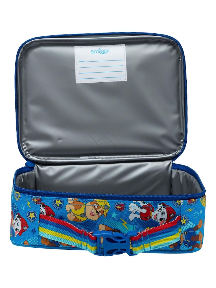 Smiggle Blue Paw Patrol Junior Square Lunch Box - Image 2 of 2