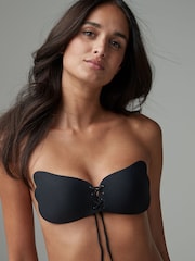 Lace-Up Stick-On Push-Up Bra - Image 1 of 4
