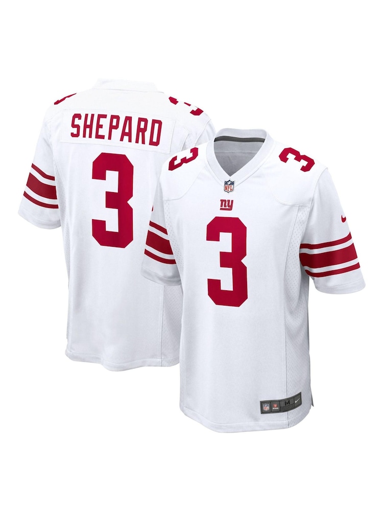 Nike White NFL New York Giants Road Game Jersey - Sterling Shepard Youth - Image 1 of 3
