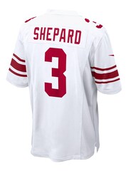 Nike White NFL New York Giants Road Game Jersey - Sterling Shepard Youth - Image 3 of 3