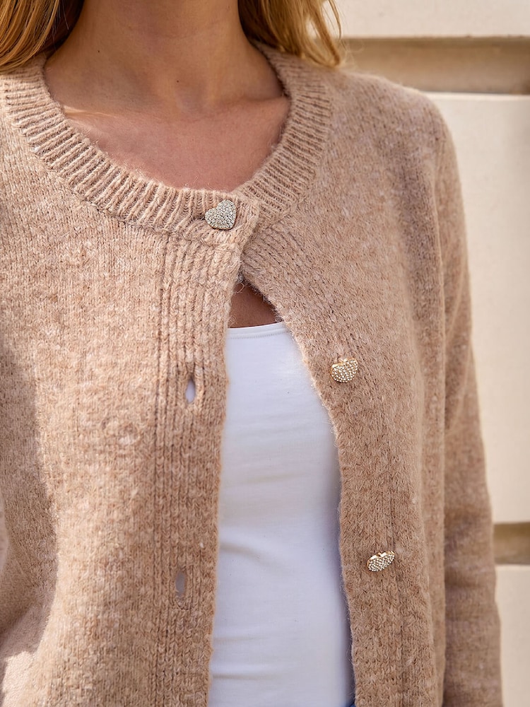 Roman Sparkle Hjertecardigan - Bilde 4 av 4