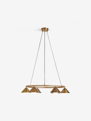 MADE.COM Brass Rhett Chandelier Light - Image 3 of 3