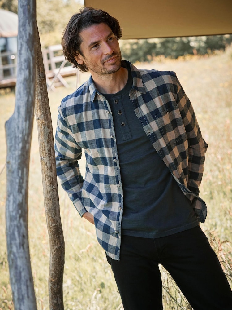 FatFace Blue Buffalo Check Shirt - Image 1 of 7