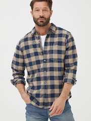 FatFace Blue Buffalo Check Shirt - Image 3 of 7