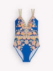 Boden Blue Arles Swimsuit - Image 1 of 2