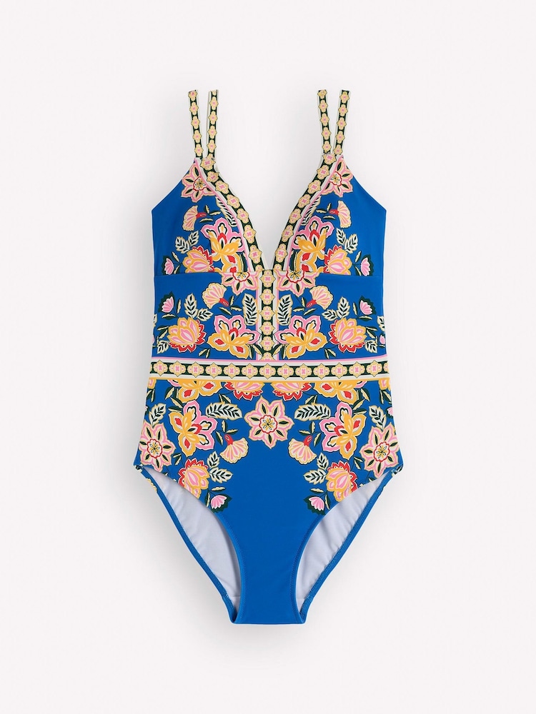Boden Blue Arles Swimsuit - Image 1 of 2