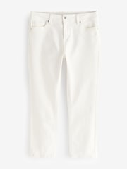 White Cropped Slim Jeans - Image 5 of 5