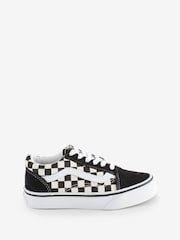 Vans Boys Old Skool Check Trainers - Image 1 of 5