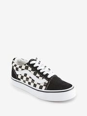 Vans Boys Old Skool Check Trainers - Image 2 of 5