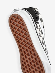 Vans Boys Old Skool Check Trainers - Image 4 of 5