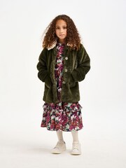 Nicole Miller Green Coat - Image 1 of 5