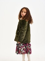Nicole Miller Green Coat - Image 2 of 5