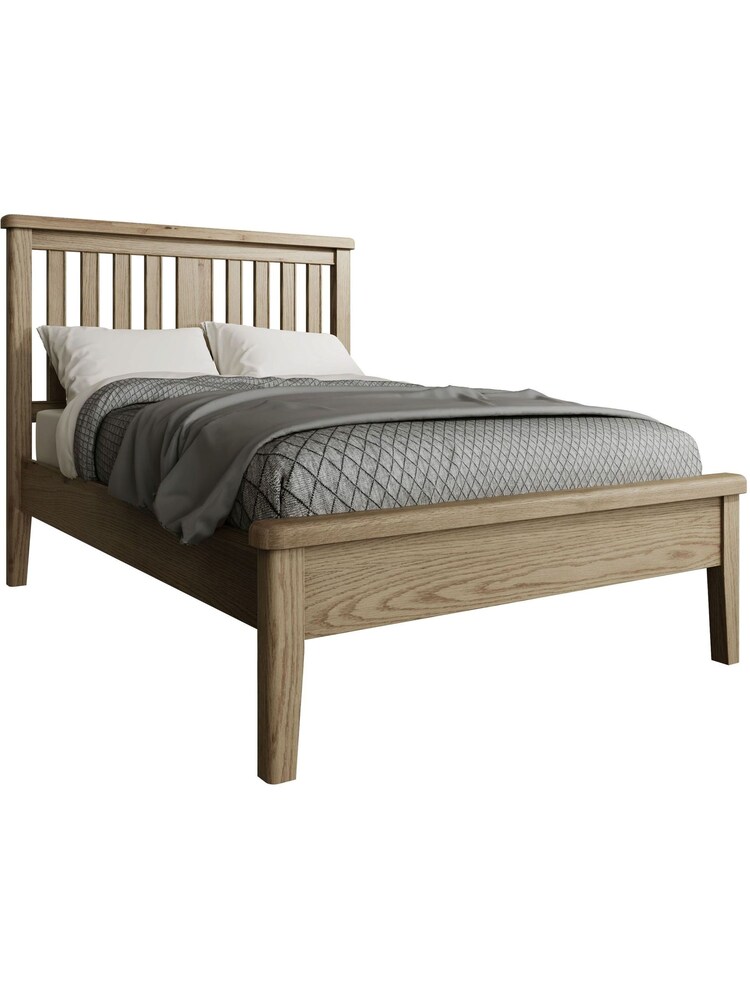 K Interiors Brown Embleton Wood Bed Frame - Image 2 of 4 K Interiors Brown Embleton Wood Bed Frame - Image 2 of 4