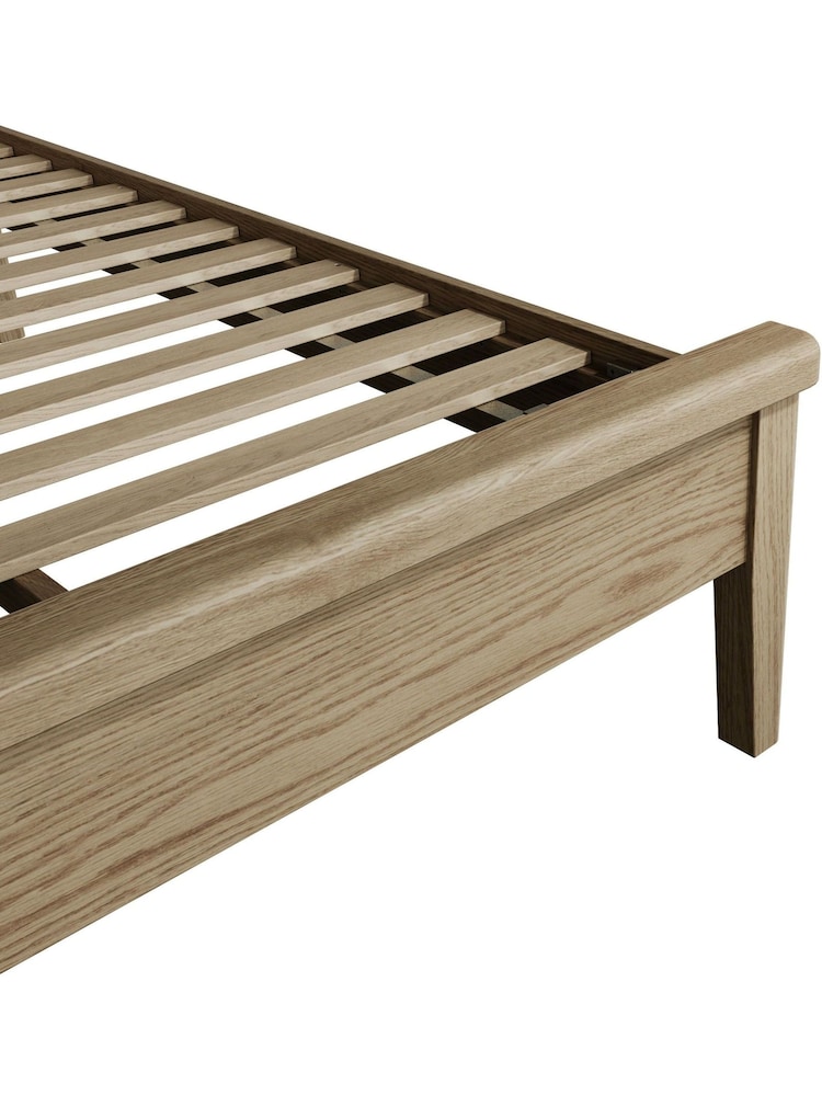 K Interiors Brown Embleton Wood Bed Frame - Image 4 of 4