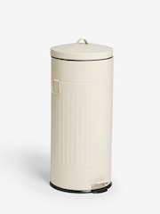Cubo de basura vintage acanalado con cierre suave de 30 L - Imagen 4 de 4