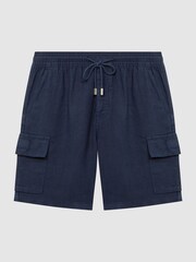 Vilebrequin 100% Linen Shorts - Image 2 of 4