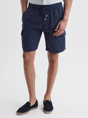 Vilebrequin 100% Linen Shorts - Image 3 of 4