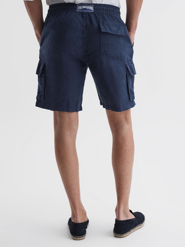 Vilebrequin 100% Linen Shorts - Image 4 of 4