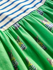 Boden Green Hotchpotch Jersey Dress - Image 4 of 4