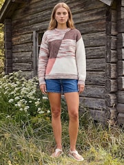Roman Natural Textured Knit Jumper - Image 2 of 4
