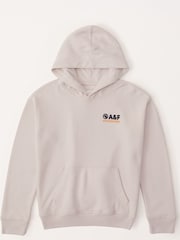 Abercrombie & Fitch Brown Imagery Graphic Hoodie - Image 5 of 7