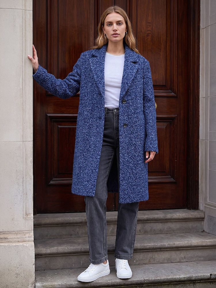 Roman Blue Teddy Smart Coat - Image 2 of 4