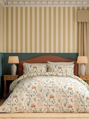 Sanderson Ochre Clementine Cotton Duvet Cover & Pillowcase Set - Image 2 of 6