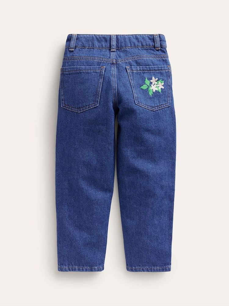 Boden Blue Relaxed Straight 100% Cotton Jeans - Image 2 of 3 Boden Blue Relaxed Straight 100% Cotton Jeans - Image 2 of 3