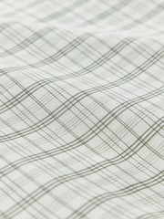 Helena Springfield Grey Tranquil Check Cotton Rich Cover Set - Image 5 of 6