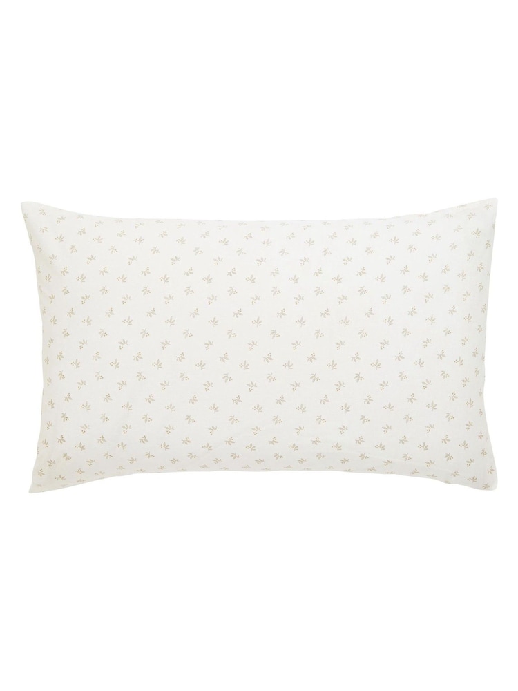 Helena Springfield Linen Leaf Sprig Cotton Rich Cover Set - Image 6 of 6 Helena Springfield Linen Leaf Sprig Cotton Rich Cover Set - Image 6 of 6