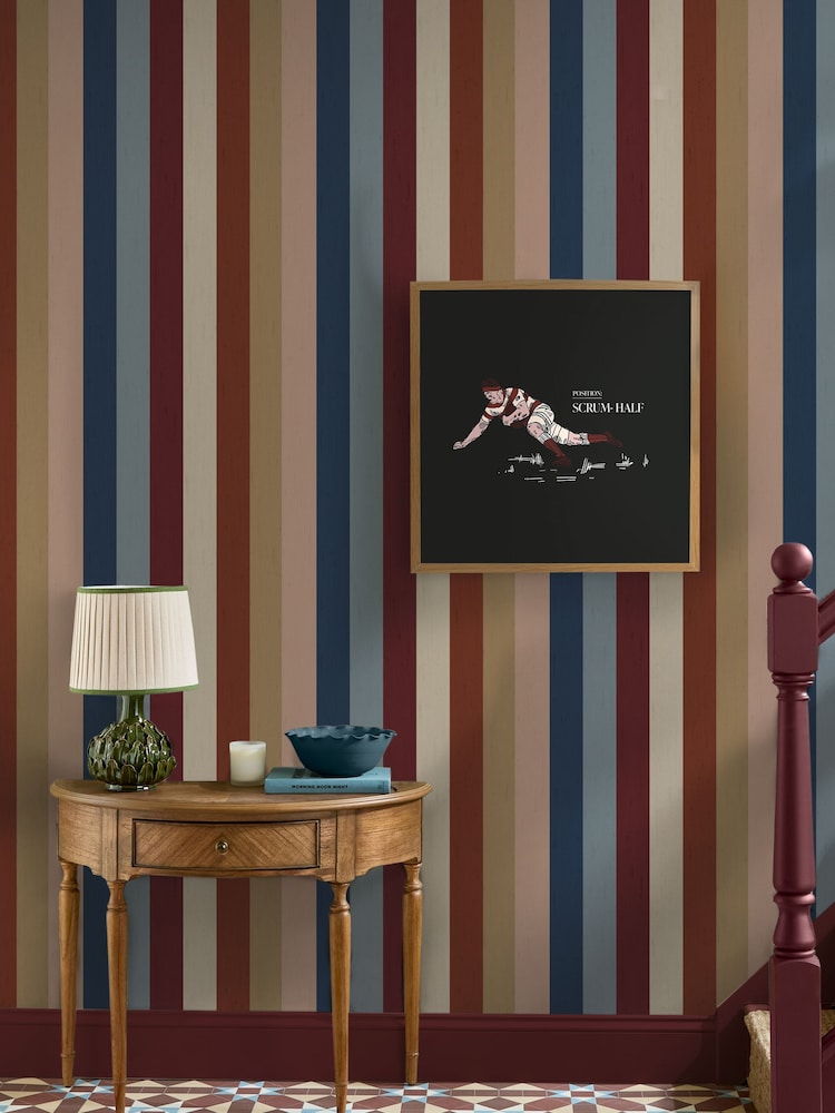 Joules Green The Playmaker Print Wall 50 x 50cm Art - Image 2 of 2 Joules Green The Playmaker Print Wall 50 x 50cm Art - Image 2 of 2