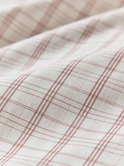 Helena Springfield Pink Tranquil Check Cotton Rich Cover Set - Image 6 of 6