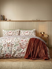 Catherine Lansfield Woodland Stag So Soft reverzibilna Navlaka za jorgan i set jastučnica - Slika 1 od 5
