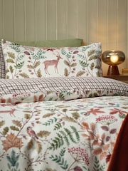 Catherine Lansfield Woodland Stag So Soft reverzibilna Navlaka za jorgan i set jastučnica - Slika 4 od 5