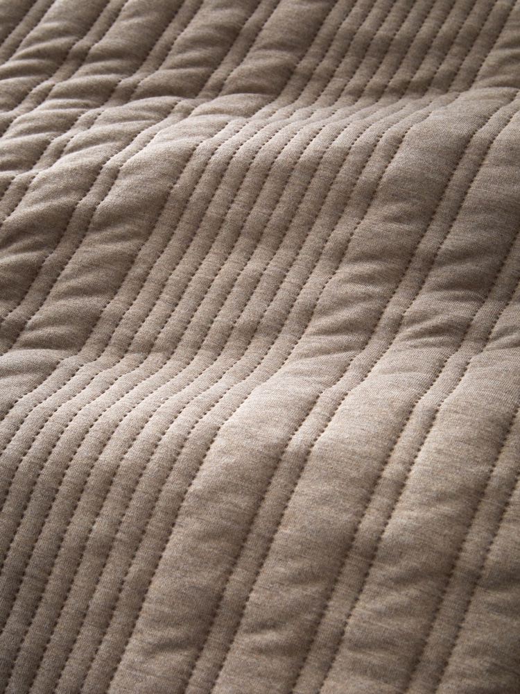 Pineapple Elephant Mole Tamba Jersey Stripe Quilted Duvet Cover Set - Image 5 of 5 Pineapple Elephant Mole Tamba Jersey Stripe Quilted Duvet Cover Set - Image 5 of 5