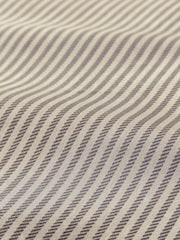 Helena Springfield Chocolate Twill Stripe Cotton Rich Cover Set - Image 4 of 6
