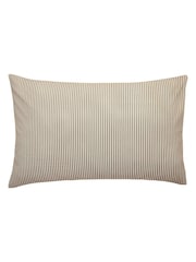Helena Springfield Chocolate Twill Stripe Cotton Rich Cover Set - Image 5 of 6