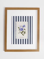 Joules Clematis Climber Wood Mounted Framed Print Wall Art - Image 2 sur 4